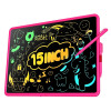 15inch Rechargeable LCD Tablets pink