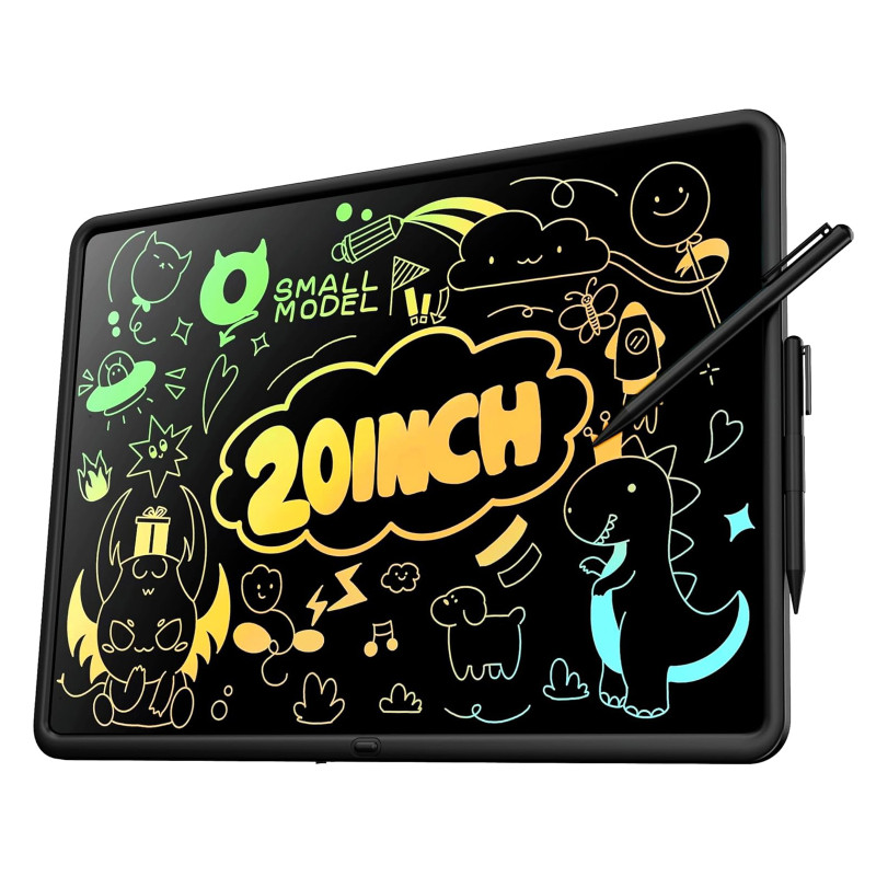 20inch Rechargeable LCD Tablets black